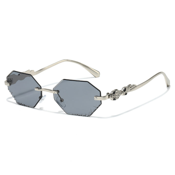Fashion-Forward Statement Hexagonal Sunglasses Bowlift