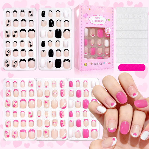 Fun Themed Press-On Nail Set Bowlift