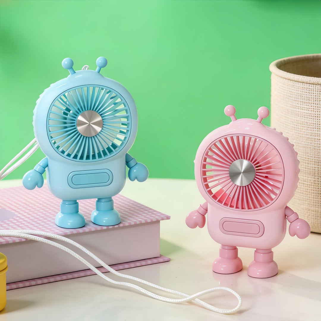 Ladies cute table fan with USB connection Bowlift