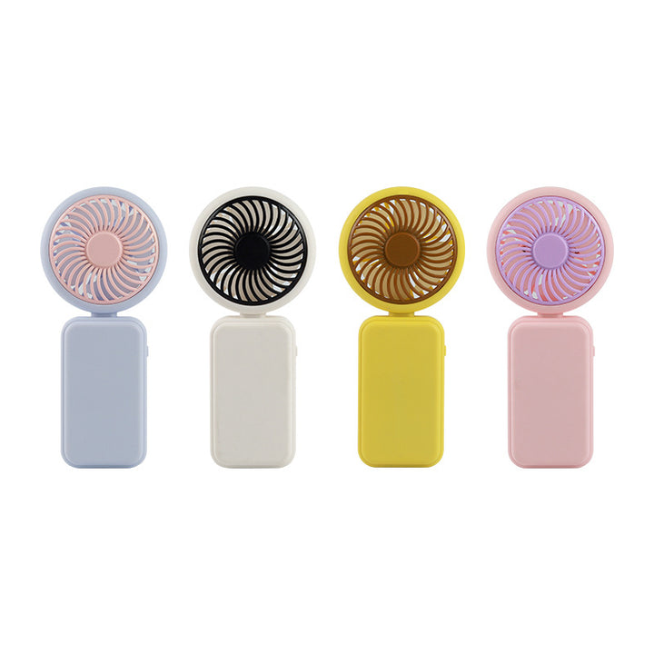 Unisex Portable Hand Fan with Innovative Folding Design Bowlift
