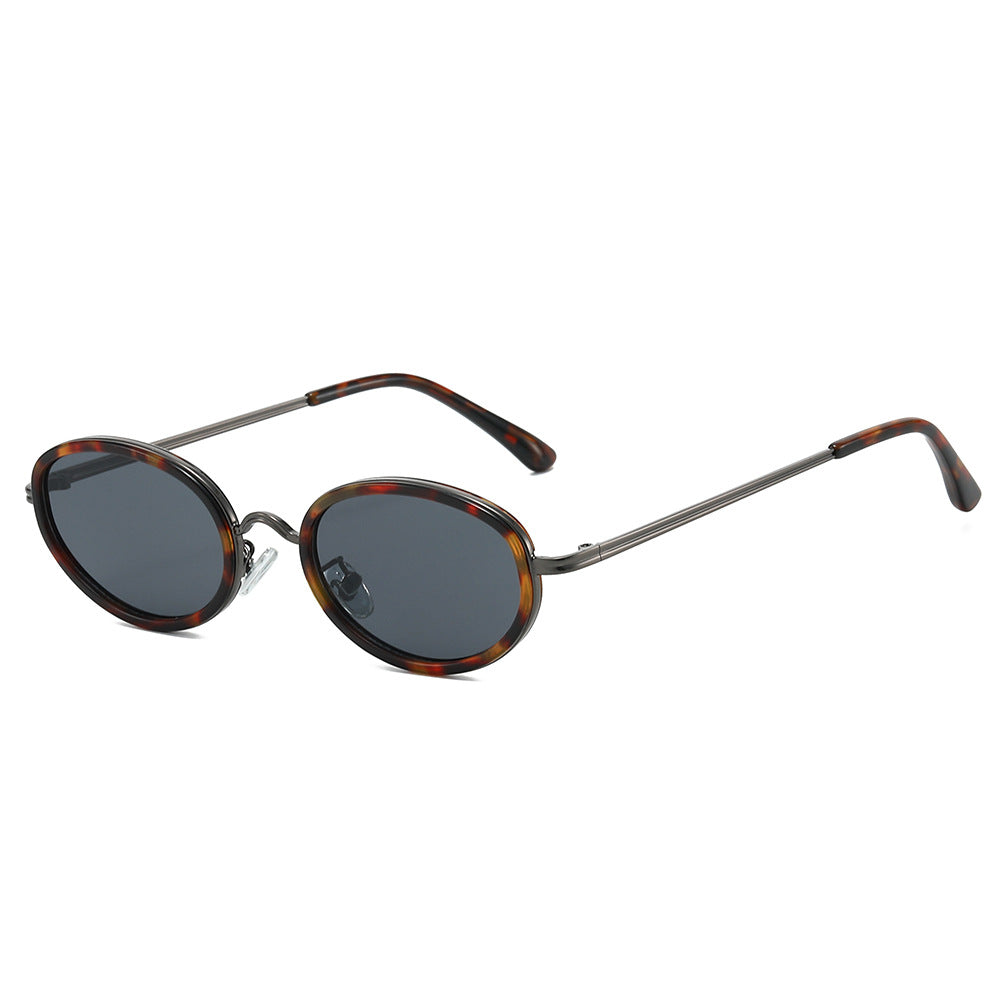 Vintage-Inspired Lightweight Oval Sunglasses Bowlift