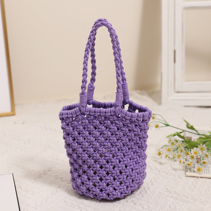 Handmade Macrame Shopping Bag Bowlift