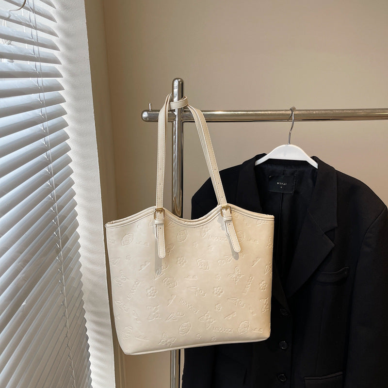 Textured Design Everyday Tote Bag Bowlift