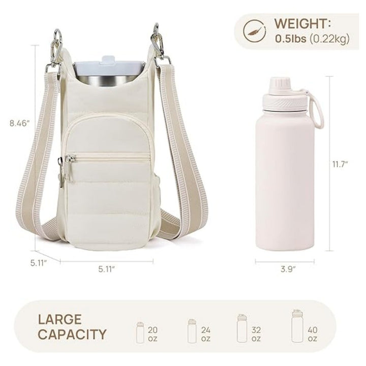 Multifunctional water bottle and accessory bag Bowlift