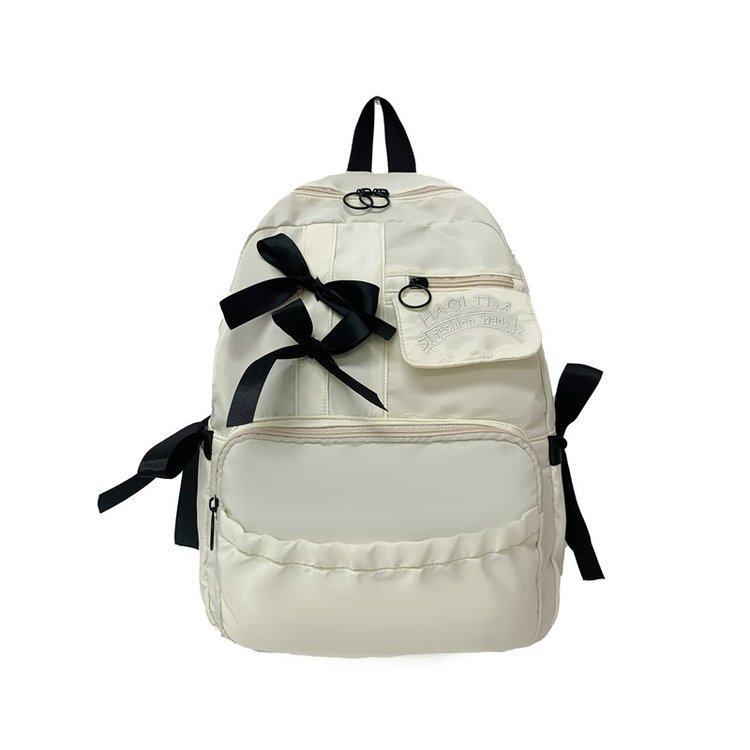 Chic Bow-Accent Stylish Backpack