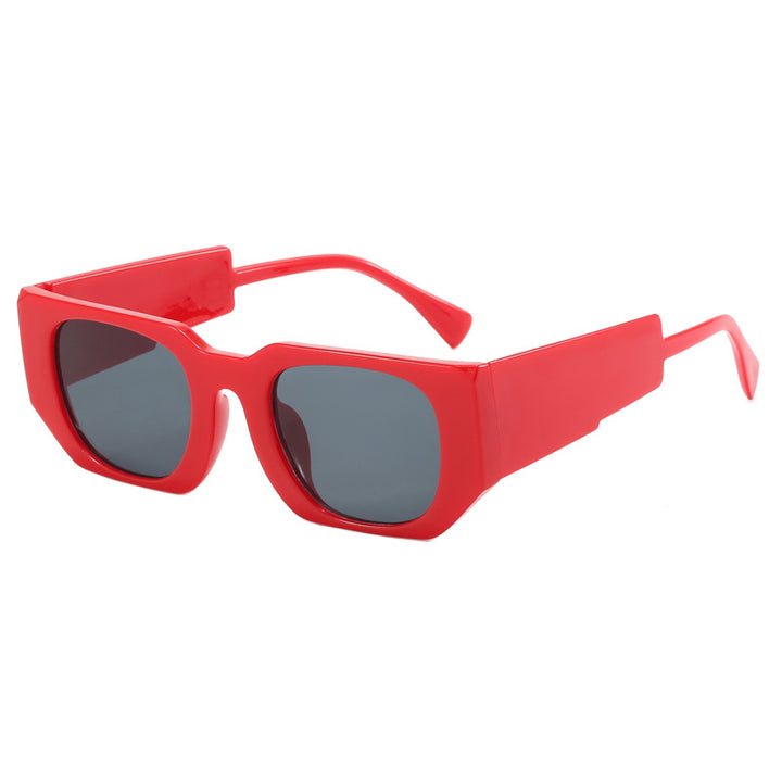 Women geometric oversized sunglasses with wide design Bowlift