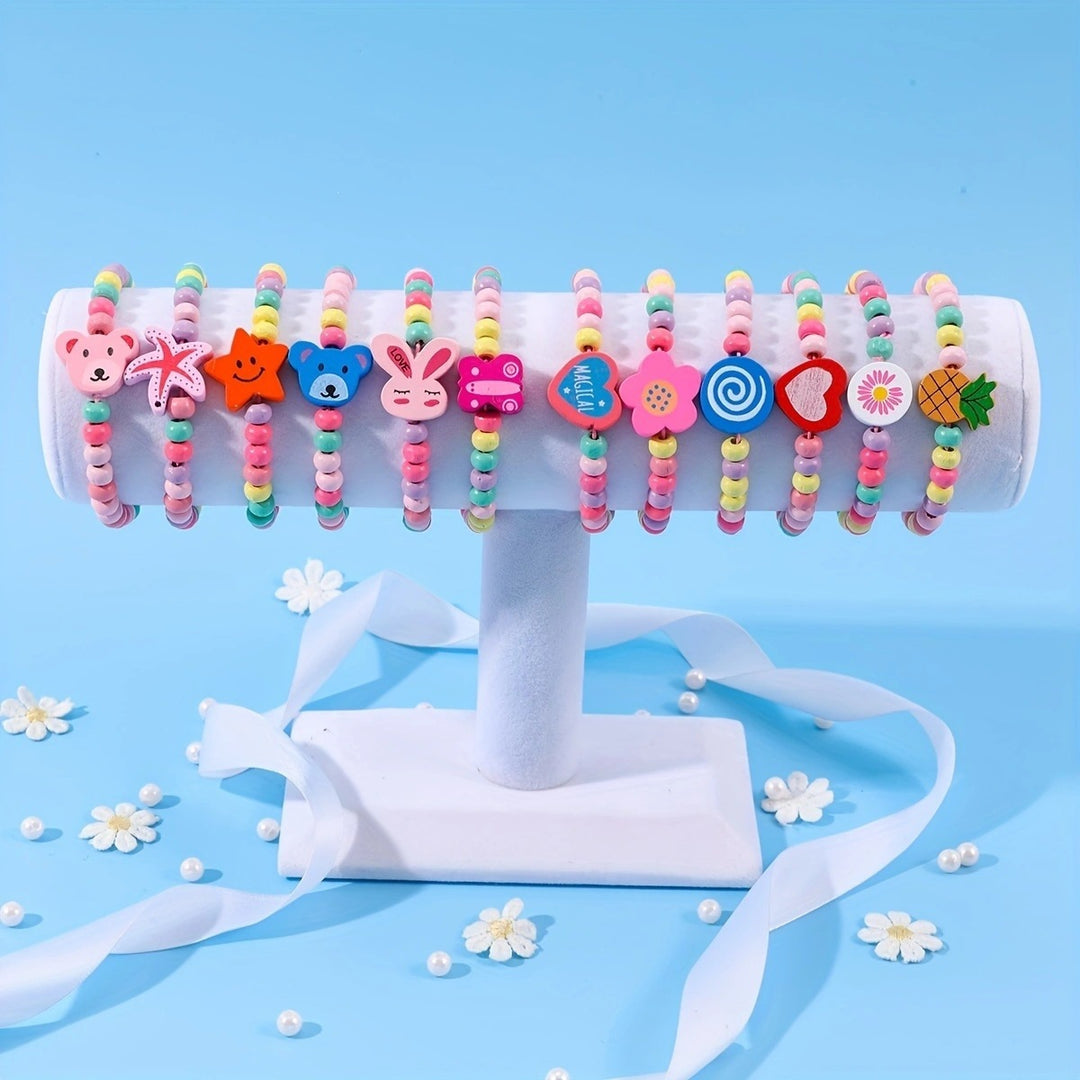 Playful Color Bead Bracelet Bowlift