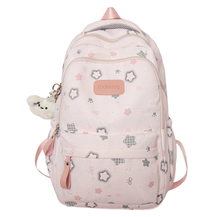 Cute Floral Patterned Backpack Bowlift