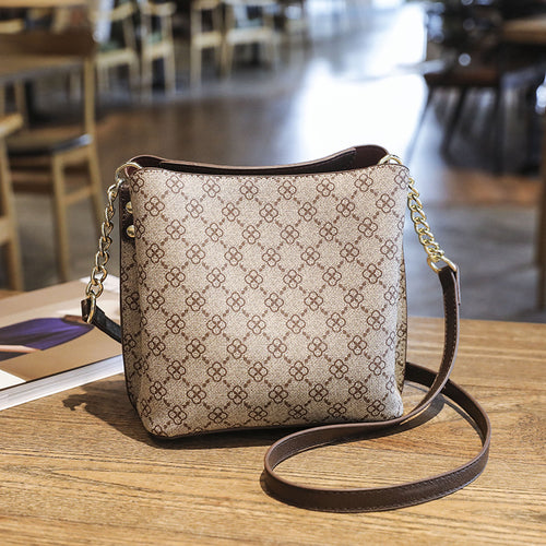 Elegant Patterned Crossbody Bag