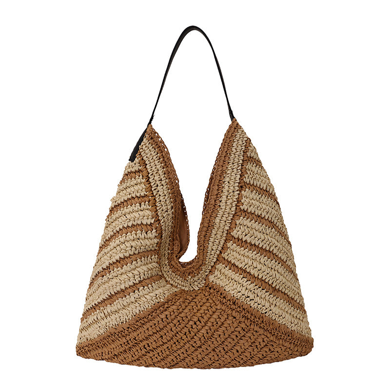 Crocodile-Pattern Beach Bag Bowlift