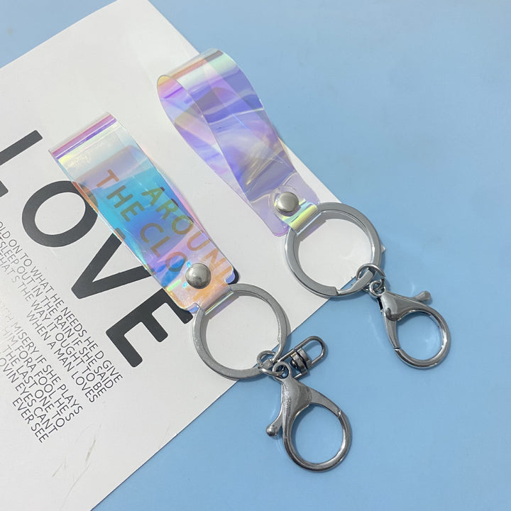 Stylish Holographic Keychain Bowlift