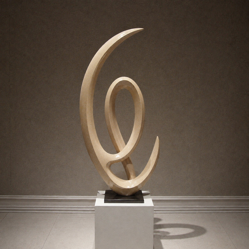 Abstract Decorative Loop Sculpture