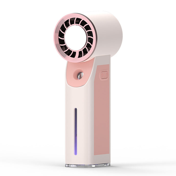 Women's Portable Battery Handheld Fan with Variable Speed Control Bowlift