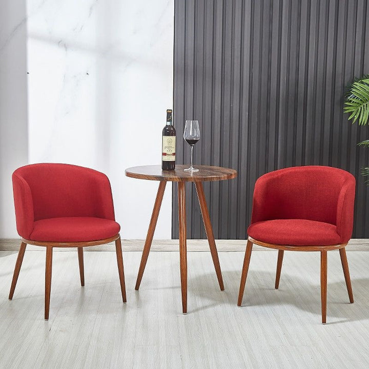 Polster chair with modern curves and comfortable seating surface Bowlift