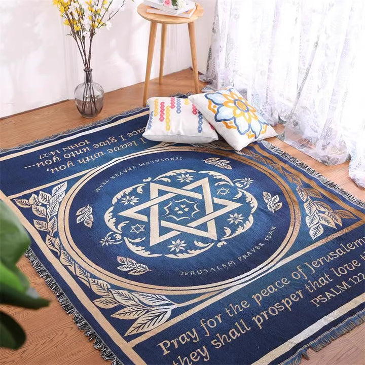Inspirational Decorative Prayer Throw Blanket