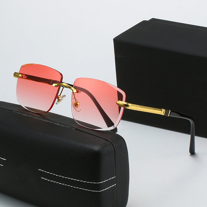 Women's square sunglasses with stylish plastic and metal details Bowlift
