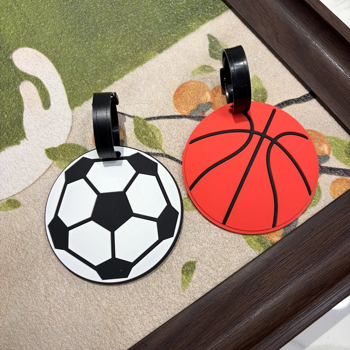 Basketball-Themed Luggage Tag Bowlift