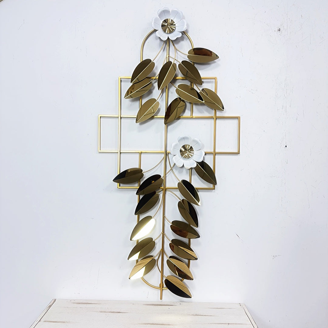 Elegant Botanical Wall Art Sculpture Bowlift