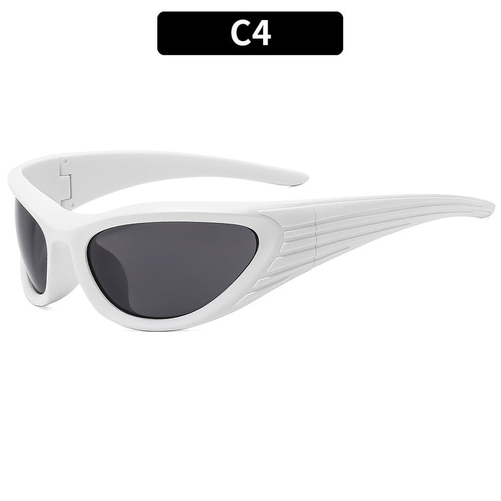 Sporty Wrap-Around Sunglasses