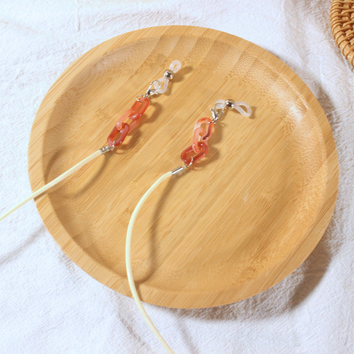 Fashionable glasses strap with pendants Bowlift