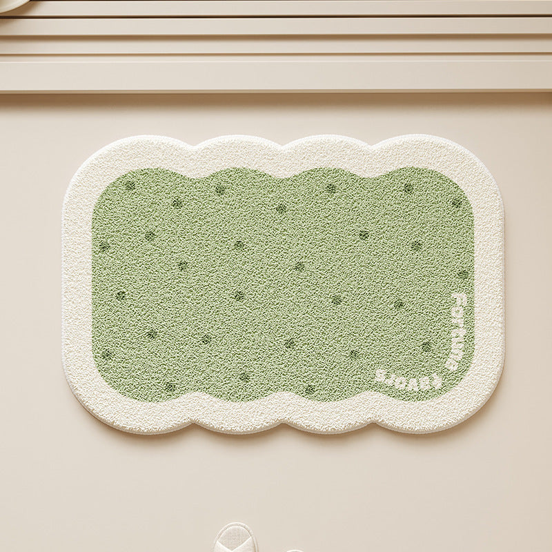 Soft Textured Decorative Bathroom Mat Bowlift