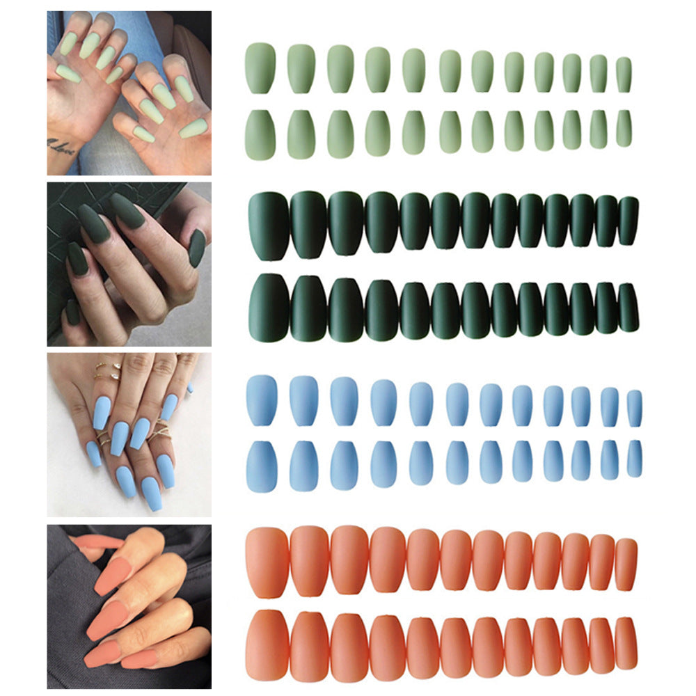 Premium Matte Press-On Nail Collection Bowlift