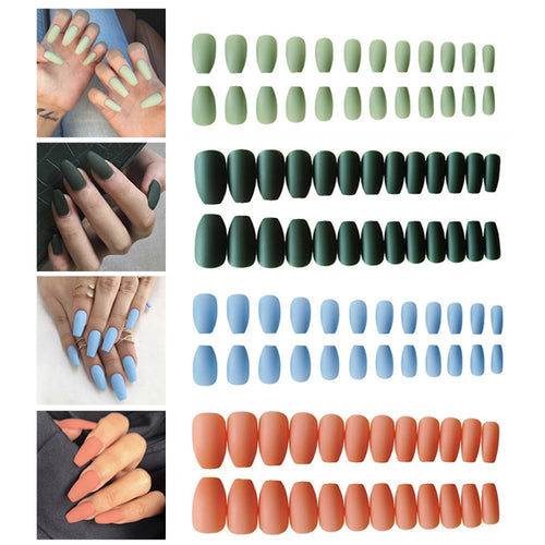 Premium Matte Press-On Nail Collection Bowlift
