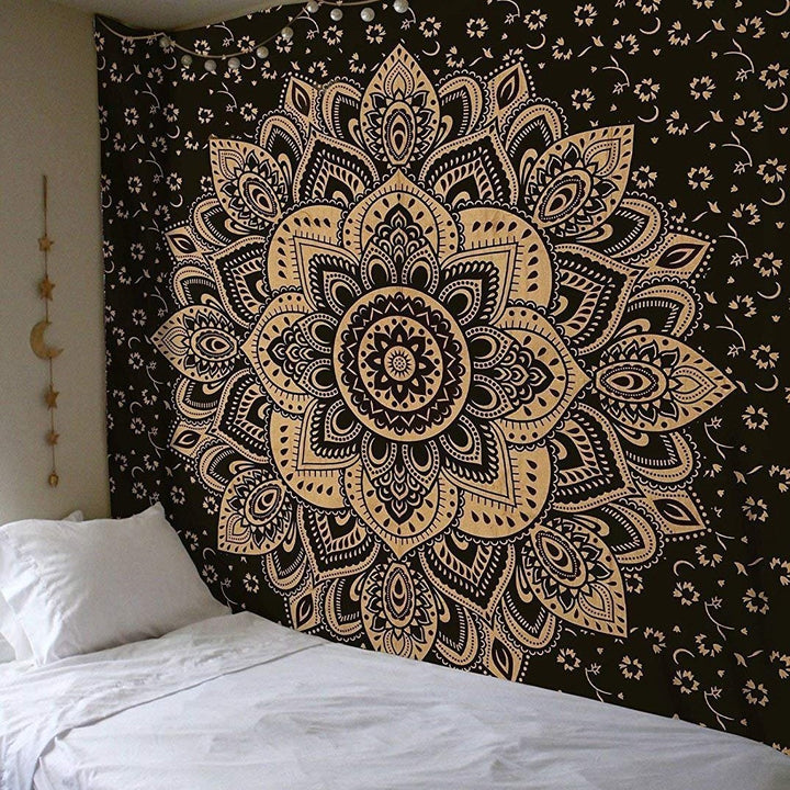 Mandala-Themed Wall Tapestry