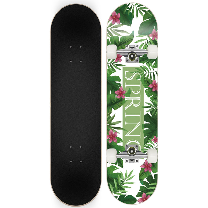 Skateboard with Galaxy Design Bowlift