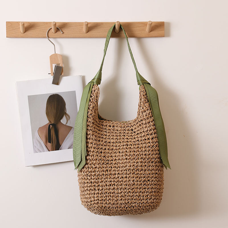 Handcrafted Eco-friendly Basket Bag Bowlift