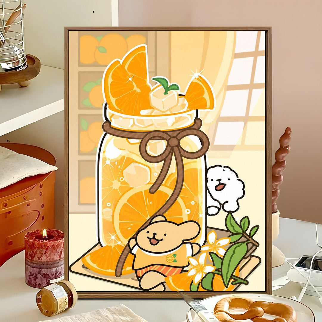 Cute Animal-Themed Swing Wall Art Bowlift
