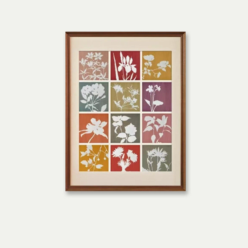 Divided Botanical Print Artwork
