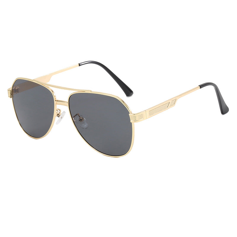 Ladies elegant aviator sunglasses with sturdy metal frame and UV protection Bowlift
