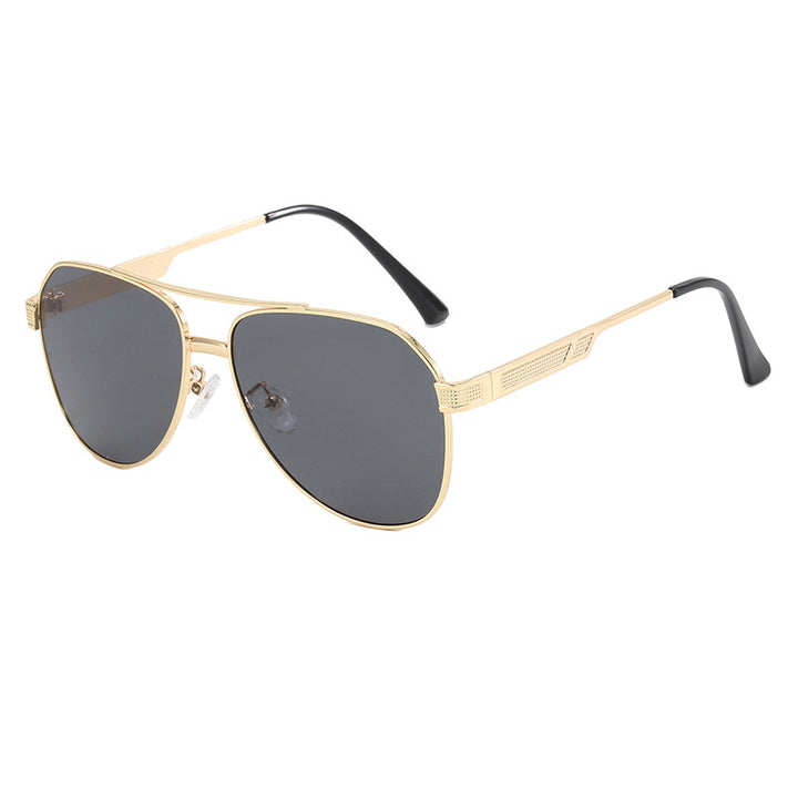 Ladies elegant aviator sunglasses with sturdy metal frame and UV protection Bowlift