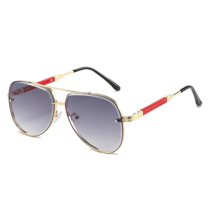 Women's Aviator Sunglasses with Stylish Gradient Protection Bowlift