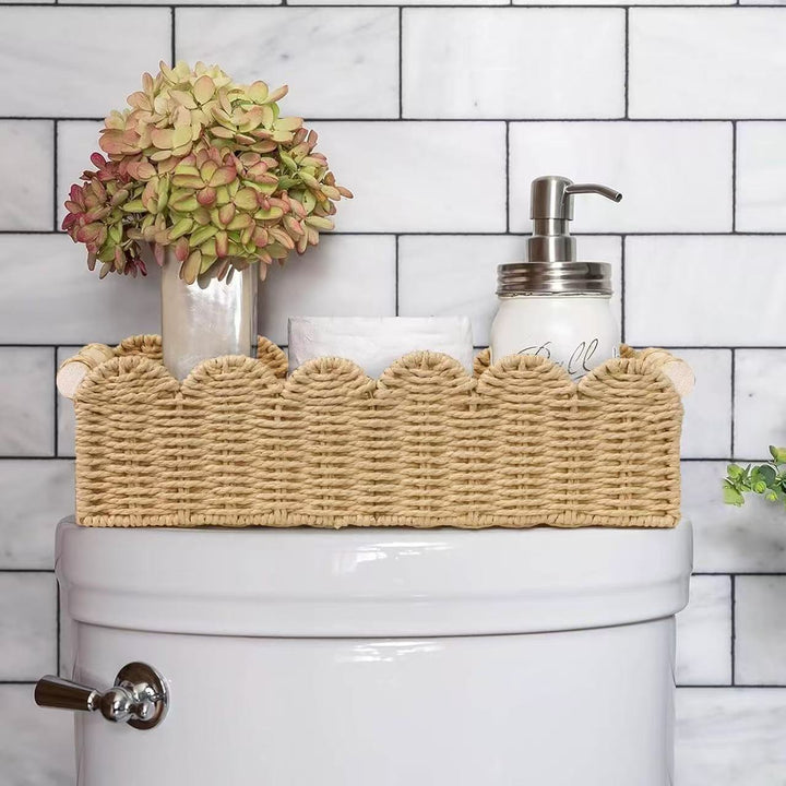 Decorative Woven Basket Bowlift