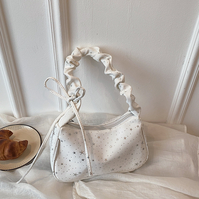 WoChic Slouchy Star-Patterned Handbag Bowlift