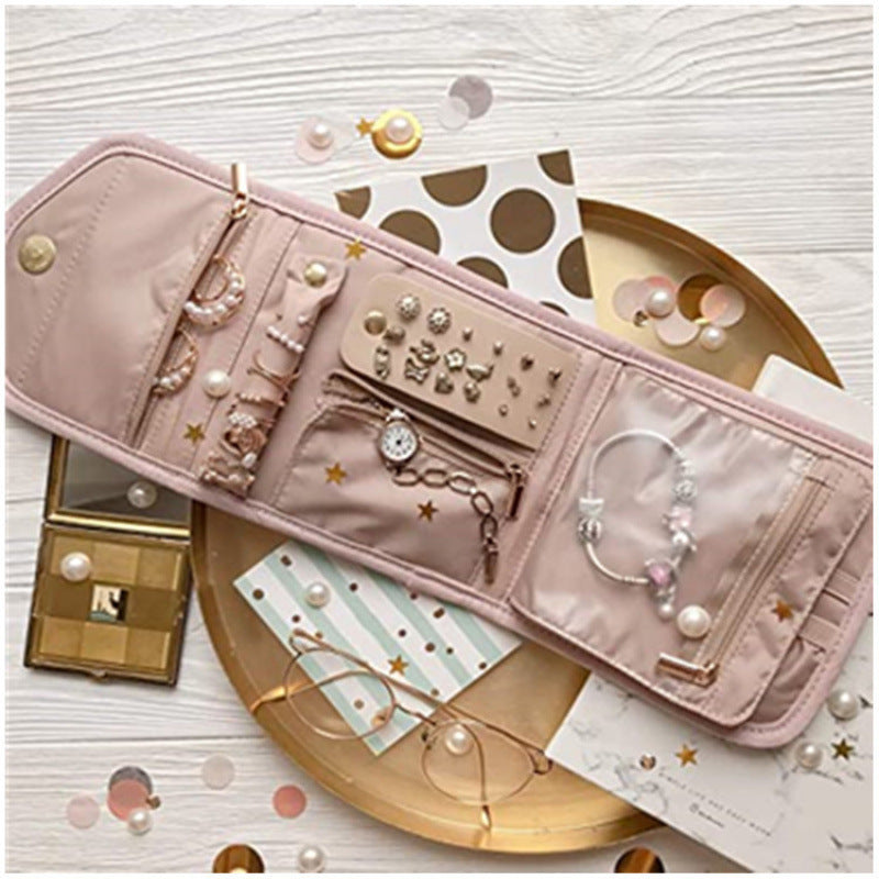 Jewelry Organizer Bag with Clever Compartment System Bowlift