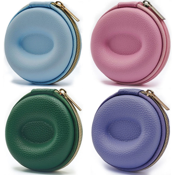 Compact Padded Round Watch Case Bowlift