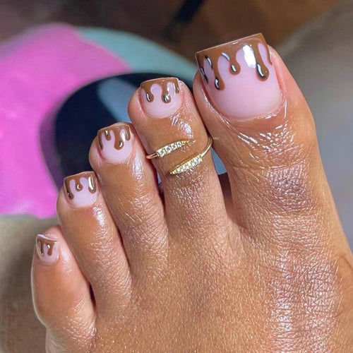 Creative Ice Cream Cup Design Artificial Nails Bowlift