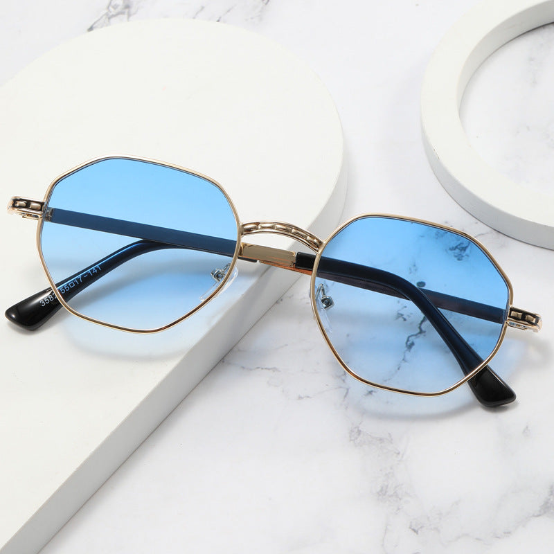 Women's fashionable octagonal glasses Bowlift