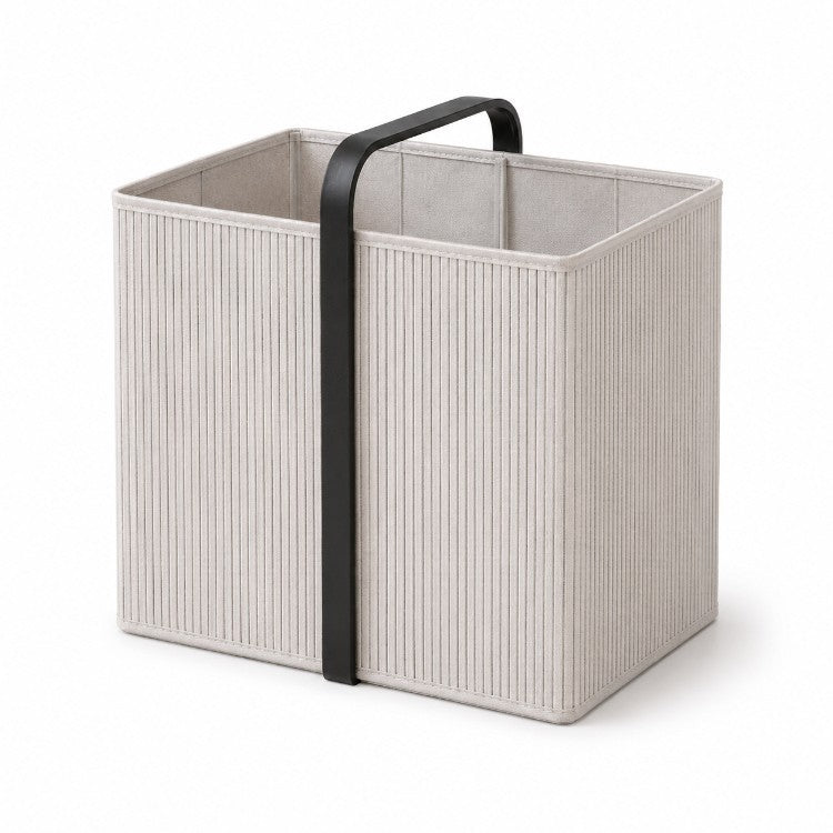 Laundry basket with lid and handles Bowlift