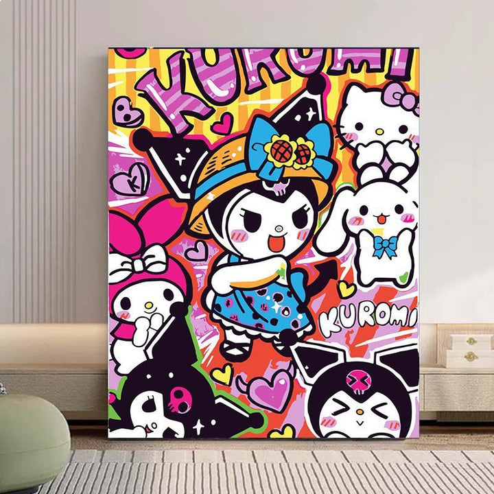 Cute Character Bath Time Wall Art Bowlift