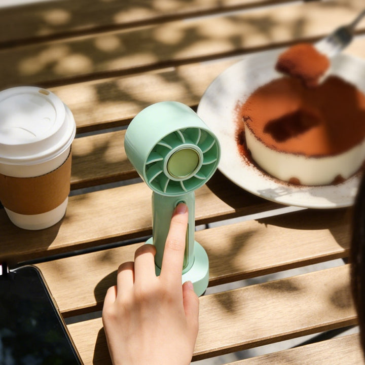 Handheld Rechargeable Cooling Fan Bowlift
