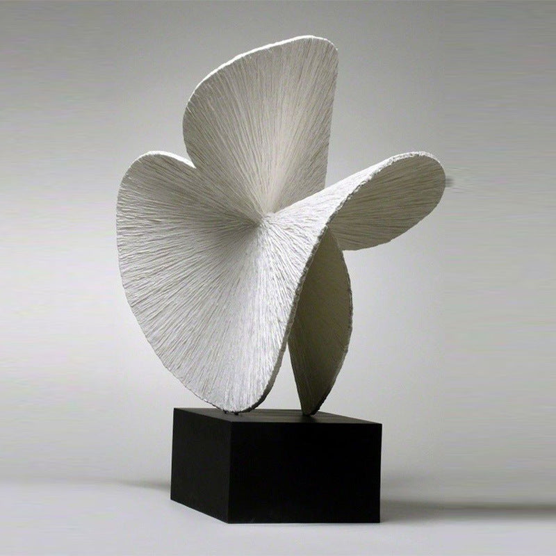 Decorative Modern Leaf Sculpture