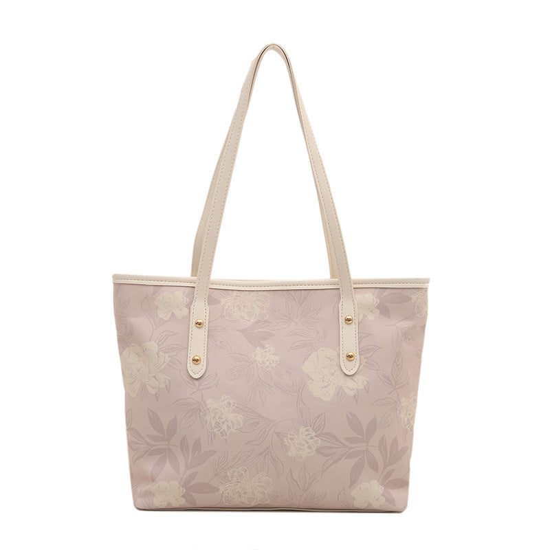 Floral Patterned Tote Bag Bowlift