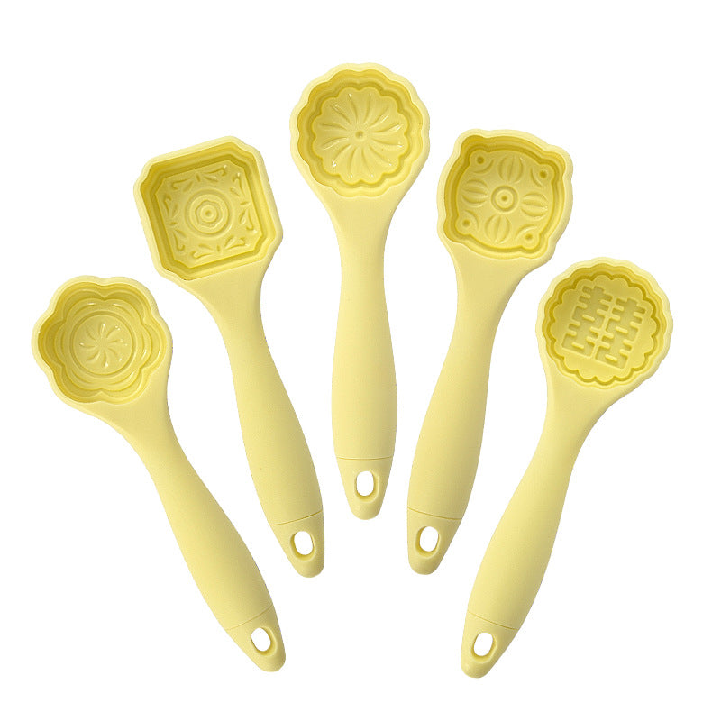 Silicone Cookie Stamp Set with Various Patterns Bowlift
