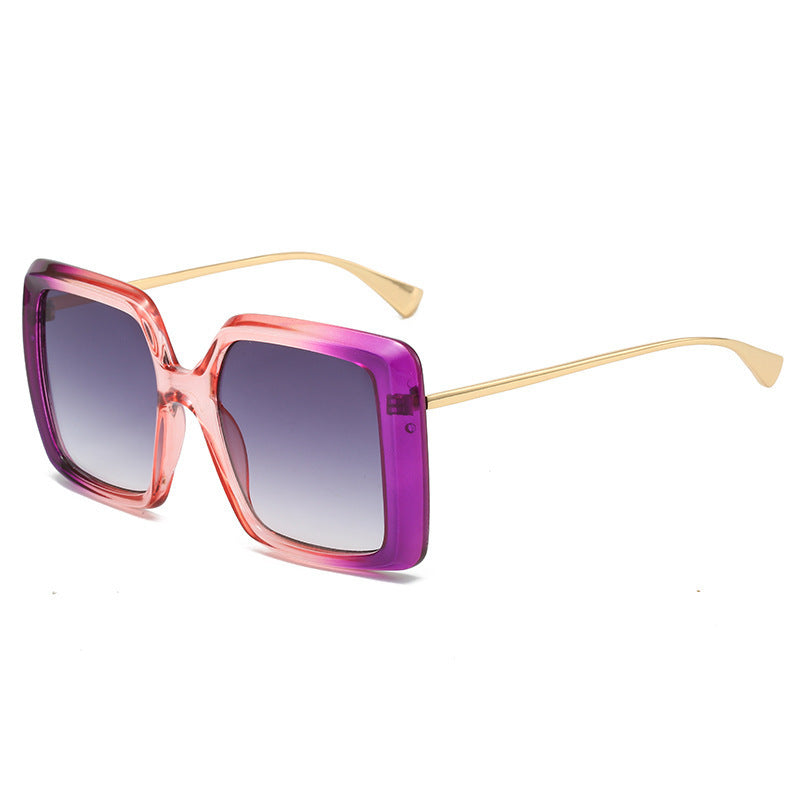 Women's oversized sunglasses with stylish geometric design Bowlift