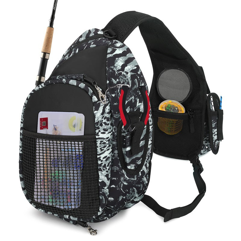 Sports Fishing Sling Backpack Bowlift