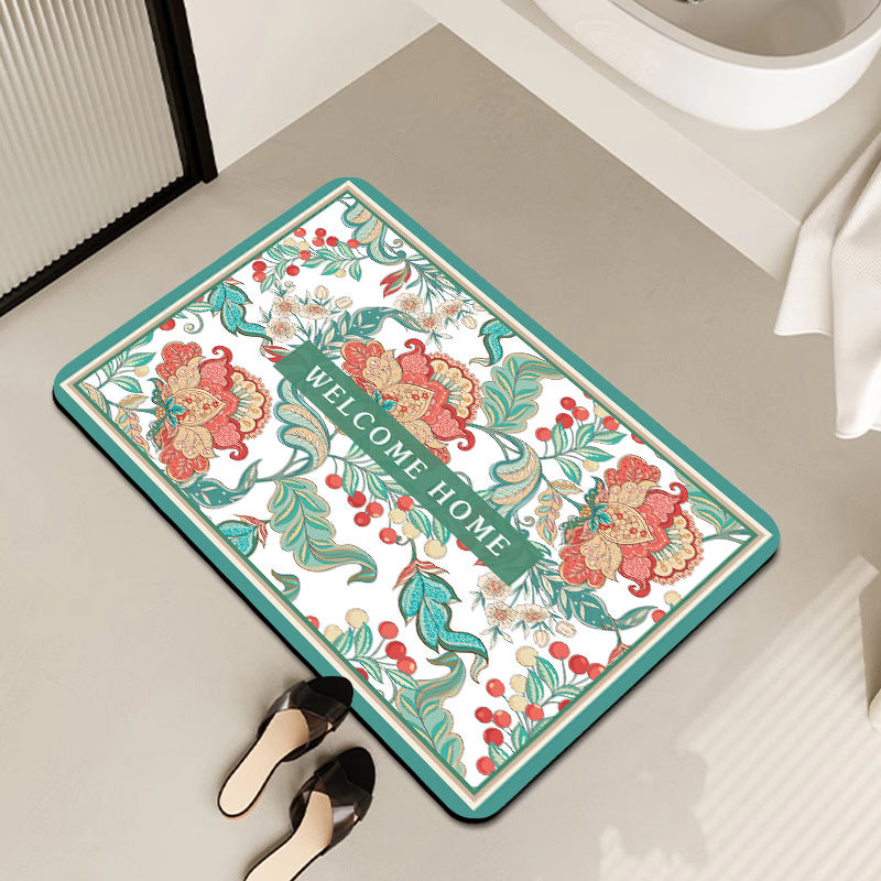 Charming Decorative Bath Mat Bowlift
